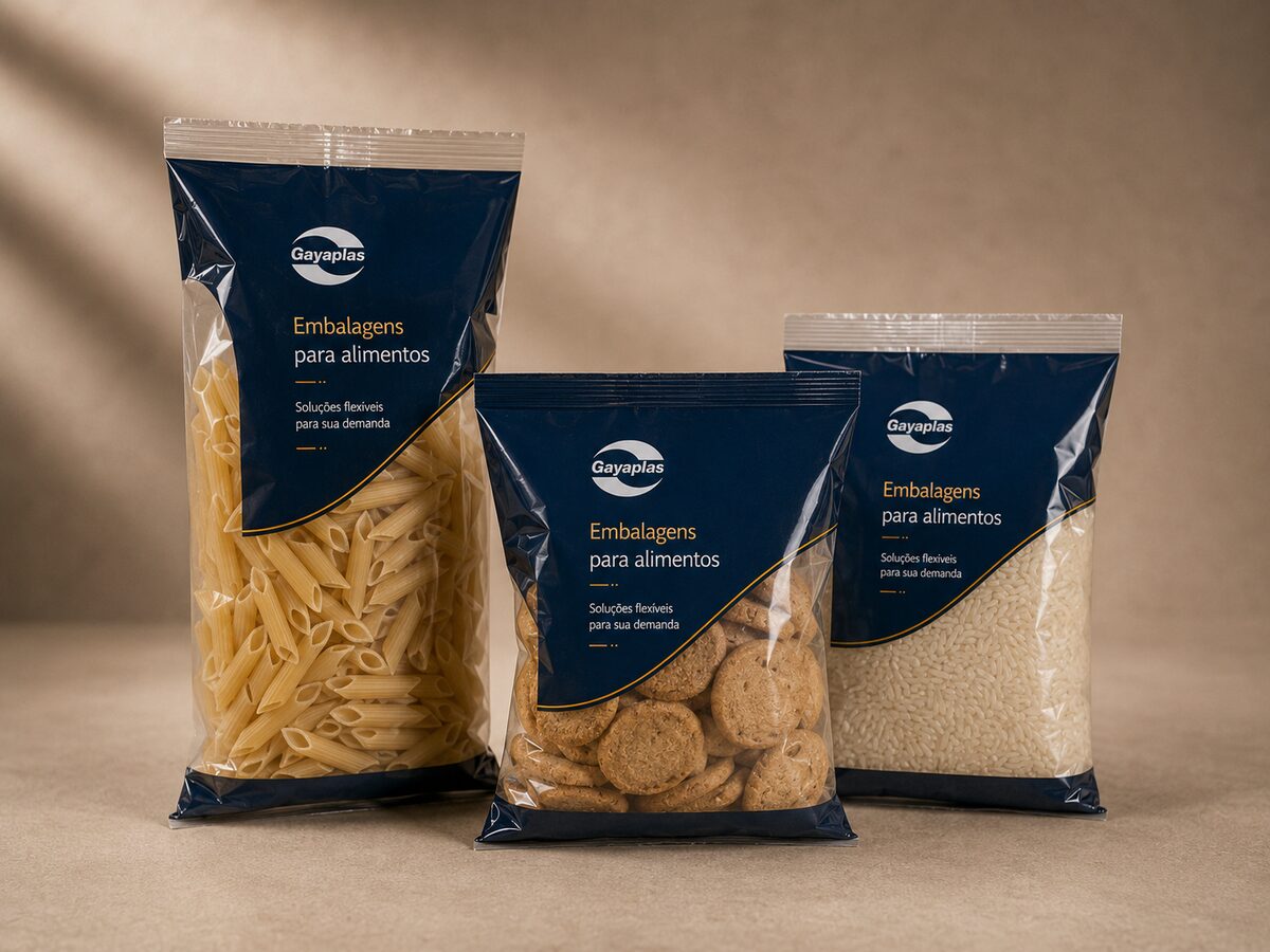 Embalagens flexíveis para alimentos