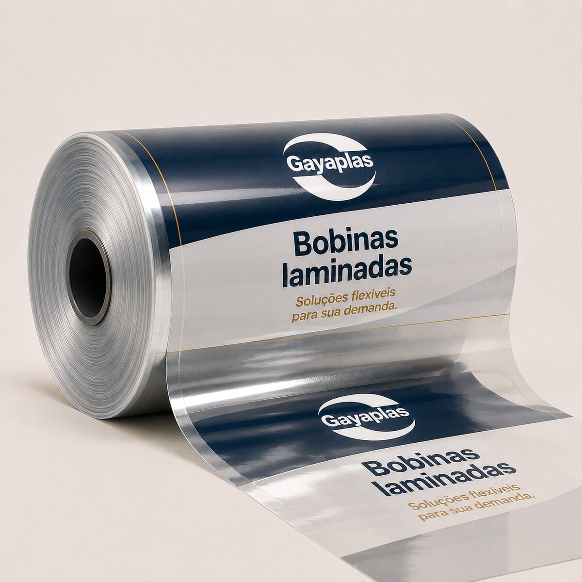 Bobina laminada para embalagens flexíveis
